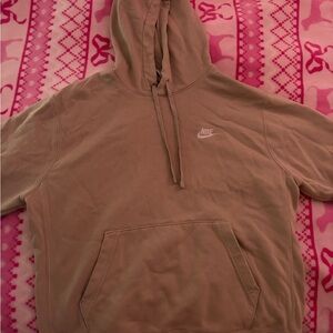 Nike Brown Hoodie with Logo